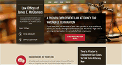 Desktop Screenshot of mcglamerylegal.com